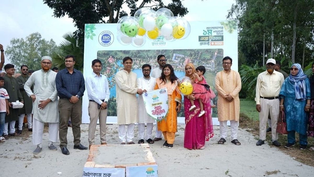 বগুড়ায় ‘সুখের খামার এগ্রো ভিলেজ’–এর নির্মাণ শুরু