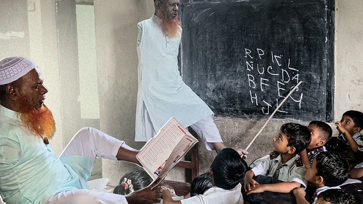 দুই হাত নেই, তবু থেমে থাকেননি দুঃখু মিয়া, গড়েছেন একটি স্কুল