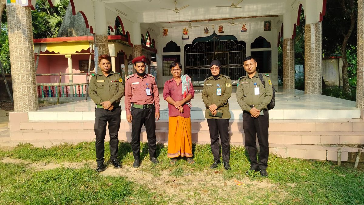 দুর্গাপূজার নিরাপত্তায় সারা দেশে আনসার-ভিডিপির আগাম প্রস্তুতি