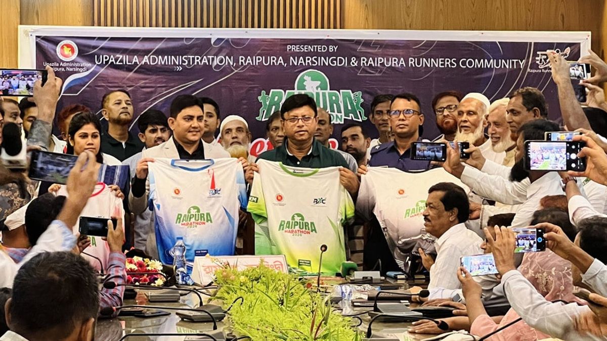 রায়পুরা ম্যারাথনে অংশ নিচ্ছেন দেশ-বিদেশের এক হাজার দৌড়বিদ